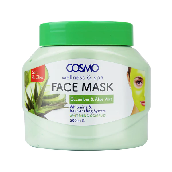 [10062] Cosmo Aloe Vera & Cucumber Face Mask 500ml