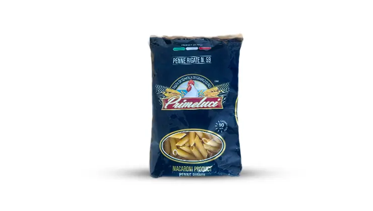 [10145] Makaroni Primeluci Penne Rigate 59°